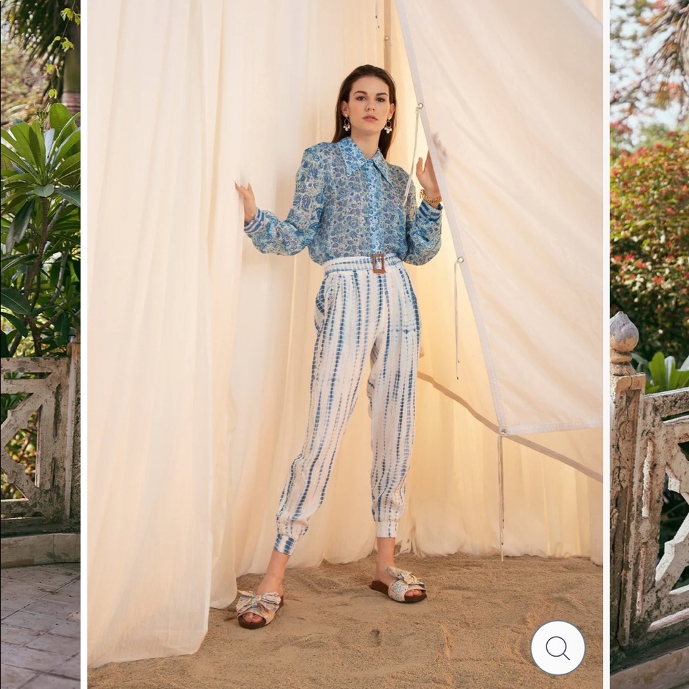 Hemant & Nandita Esme Jogger Pants Size XS IUC